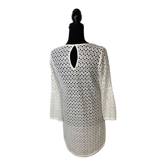 #113 MECHANT white eyelet top - Picture 4 of 5